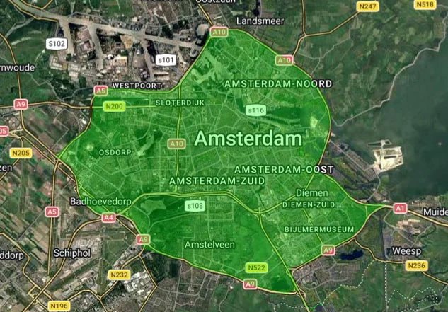 Loodgieter Amsterdam werkgebied Amsterdam-Amstelland omgeving